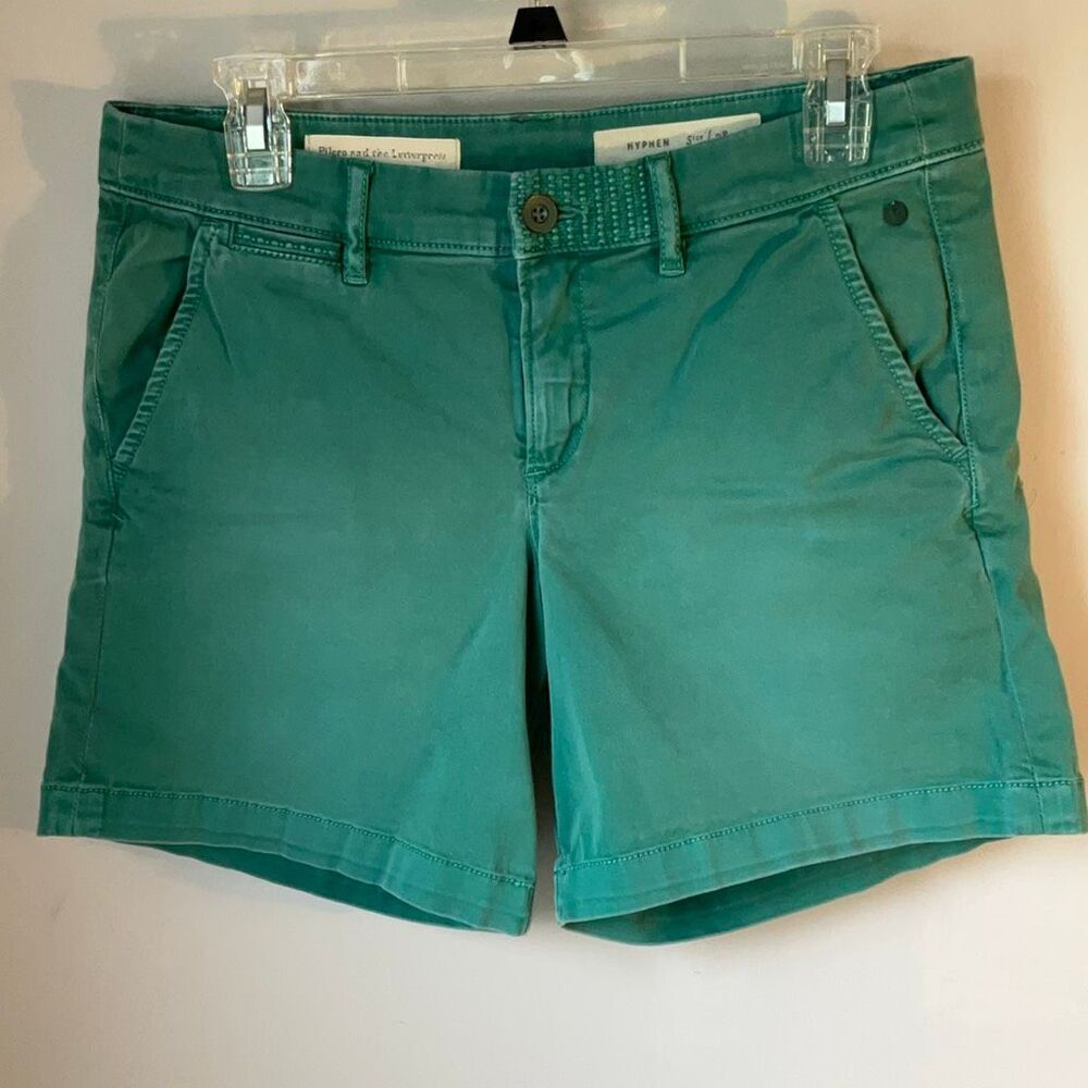 Minty green Pilcro and the Letterpress Shorts, 28/S.